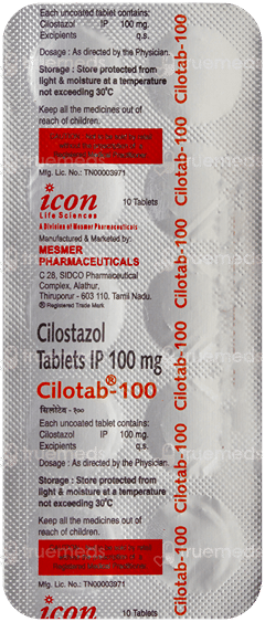 Cilotab 100 Tablet 10
