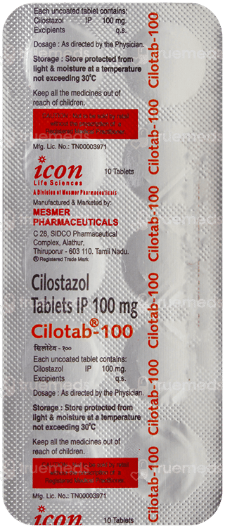 Cilotab 100 Tablet 10