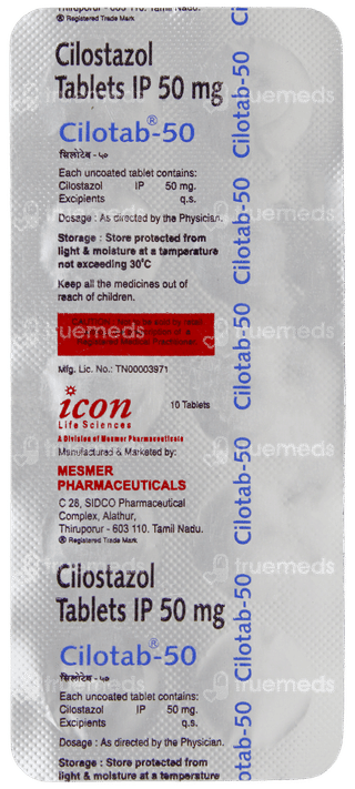 Cilotab 50 Tablet 10