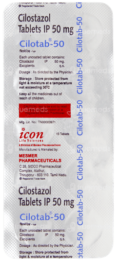 Cilotab 50 Tablet 10