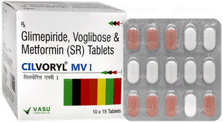 Cilvoryl Mv 1 Tablet 15