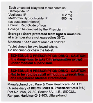 Cilvoryl Mv 1 Tablet 15