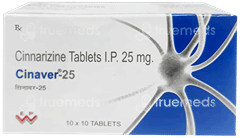 Cinaver 25 Mg Tablet 10 Cinaver 25 Mg Tablet 10