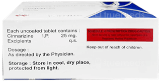 Cinaver 25 Mg Tablet 10