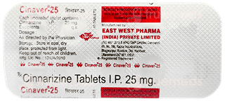 Cinaver 25 Mg Tablet 10