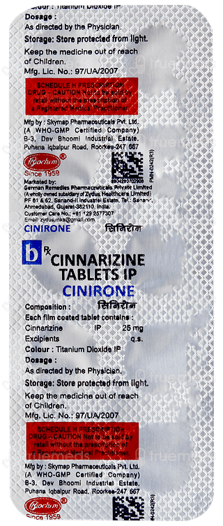 Cinirone Tablet 10