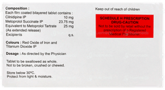 Cinod Beta 10/25 Tablet 15