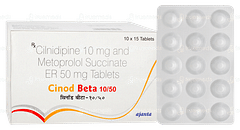 Cinod Beta 10/50 Tablet 15