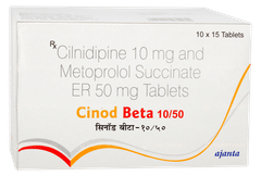 Cinod Beta 10/50 Tablet 15 Cinod Beta 10/50 Tablet 15