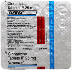 Cinwox Tablet 25