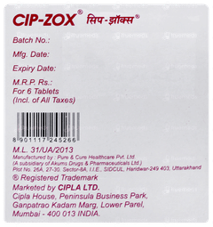 Cip Zox Tablet 6 Cip Zox Tablet 6