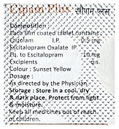 Cipam Plus Tablet 10