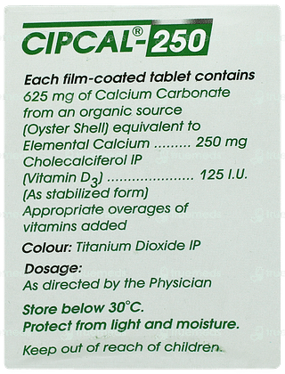 Cipcal 250 Tablet 30