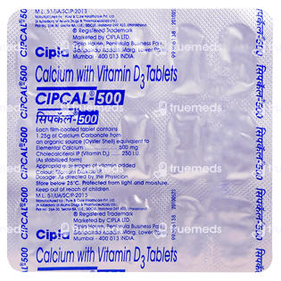 Cipcal 500 Tablet 15