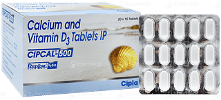 Cipcal 500 Tablet 15