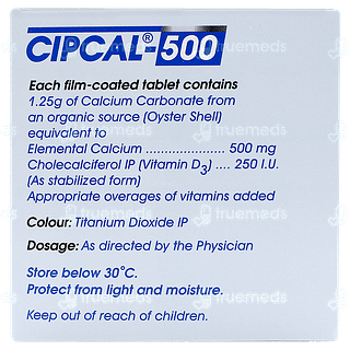 Cipcal 500 Tablet 15