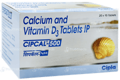 Cipcal 500 Tablet 15
