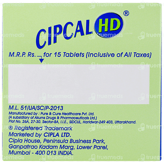 Cipcal Hd Tablet 15