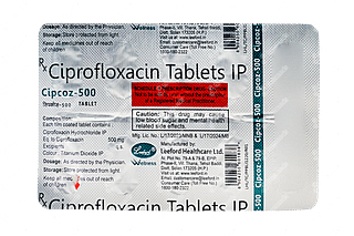 Cipcoz 500 MG Tablet 10