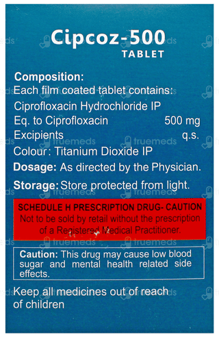 Cipcoz 500 Tablet 10