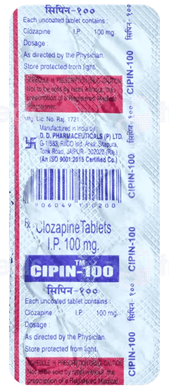 Cipin 100 Mg Tablet 10