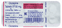 Cipin 50 Mg Tablet 10