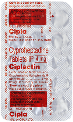 Ciplactin Tablet 15 Ciplactin Tablet 15