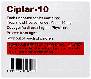 Ciplar 10 Tablet 15