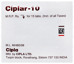 Ciplar 10 Tablet 15 Ciplar 10 Tablet 15
