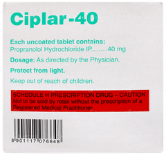 Ciplar 40 Tablet 15 Ciplar 40 Tablet 15