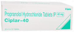 Ciplar 40 Tablet 15 Ciplar 40 Tablet 15