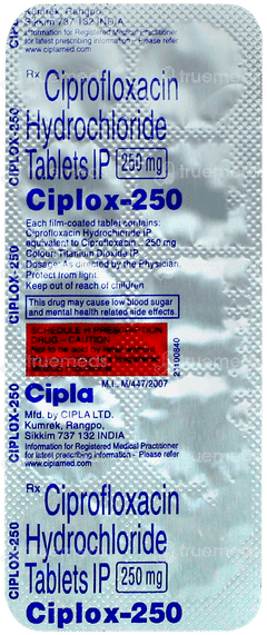 Ciplox 250 Tablet 10