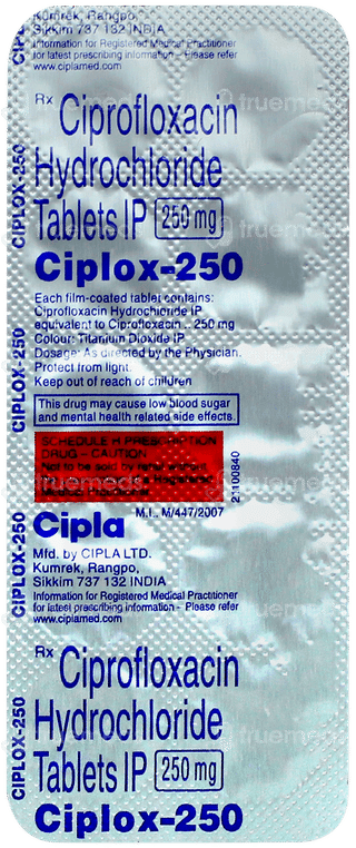 Ciplox 250 Tablet 10