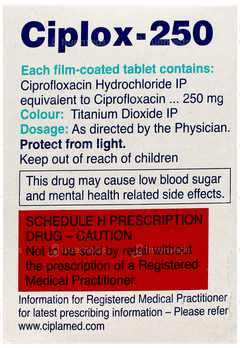 Ciplox 250 Tablet 10 Ciplox 250 Tablet 10