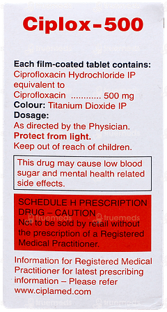 Ciplox 500 Tablet 10