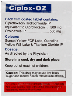Ciplox Oz Tablet 10
