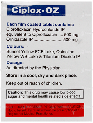 Ciplox Oz Tablet 10