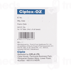 Ciplox Oz Tablet 10
