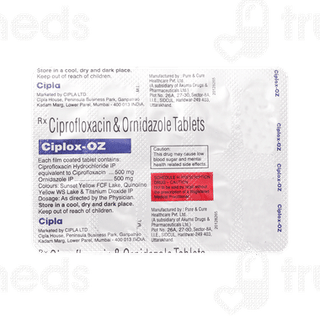 Ciplox Oz Tablet 10