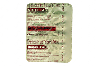 Ciplox Tz H 250/300 MG Tablet 10