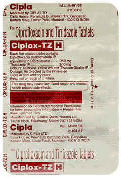 Ciplox Tz H Tablet 10 Ciplox Tz H Tablet 10