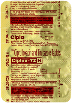 Ciplox Tz H Tablet 10 Ciplox Tz H Tablet 10