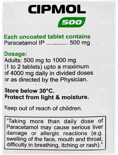 Cipmol 500 Tablet 10