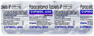 Cipmol 650 Tablet 10