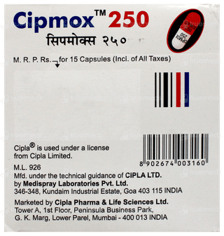 Cipmox 250 Capsule 15