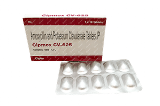 Cipmox Cv 500/125 MG Tablet 10