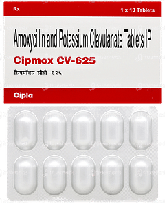 Cipmox Cv 625 Tablet 10