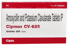 Cipmox Cv 625 Tablet 10 Cipmox Cv 625 Tablet 10
