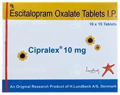 Cipralex 10 Mg Tablet 15