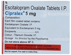Cipralex 5 Mg Tablet 15